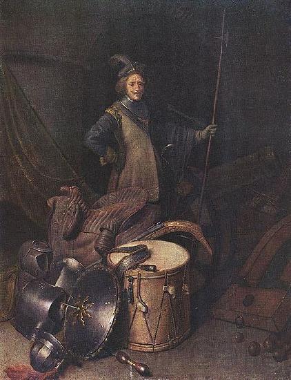 Gerard Dou Officer of the Marksman Society in Leiden Germany oil painting art